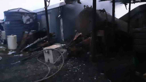 OBRAZEM: V Olomouci-Týnečku hořely unimobuňky