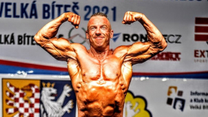 Kulturista Šerý získal bronzovou medaili