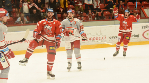 Hokejisté HC Olomouc s Hradcem prohráli