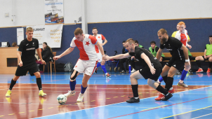 Futsalisté SK UP proti Slavii sahali po bodu