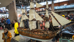 Premiéra obří plachetnice i parní vlak. For Model vám zaplní diář