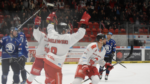 Hokejisté HC Olomouc nedali Plzni šanci