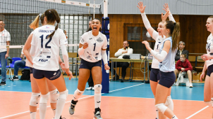 Volejbalistky VK Šantovka vezou bod