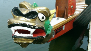 Už se opět chystají velké dračí lodě na Plumlovskou přehradu