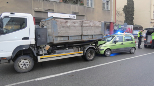 Opilá seniorka bourala v Přerově