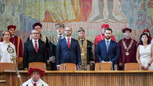 Nejeschleba, Procházka, Halás. Noví profesoři na UP