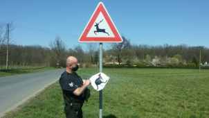 Přerovští strážníci pomáhali zraněné cyklistce