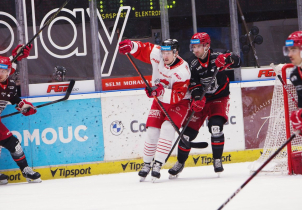 Hokejisté HC Olomouc prohráli po prodloužení