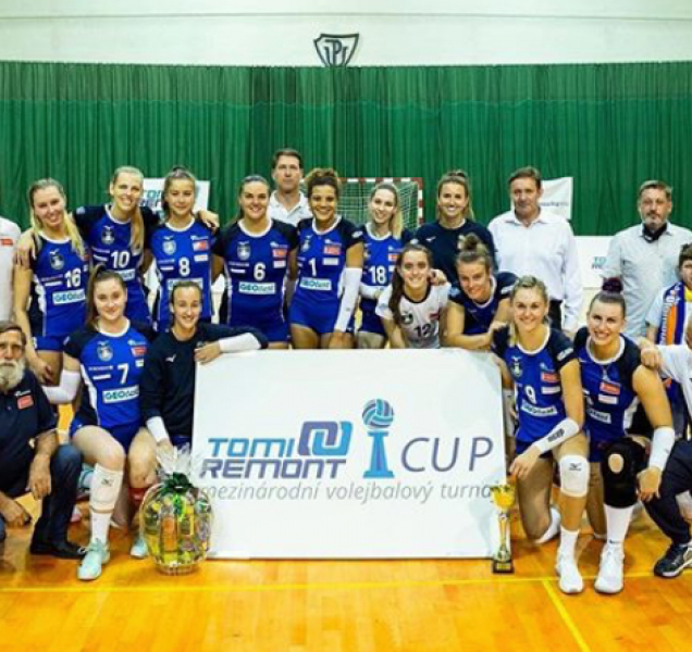Volejbalistky VK UP Olomouc skončily na druhém místě