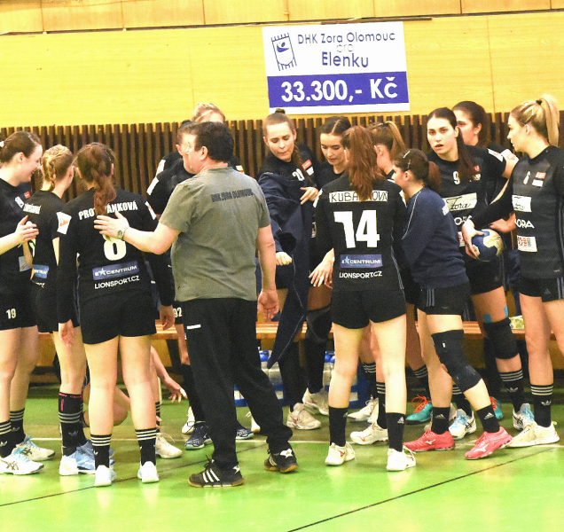 Házenkářky DHK Zora doma prohrály s Michalovcemi