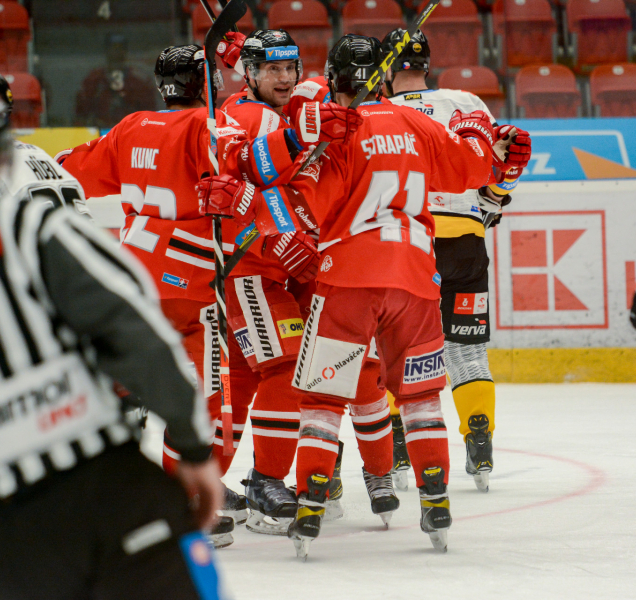 Hokejisté HC Olomouc vyhráli v Českých Budějovicích