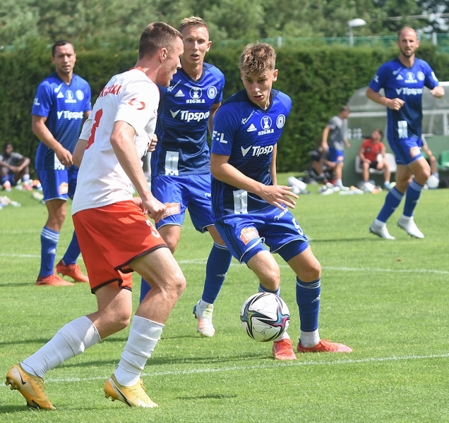 Fotbalisté SK Sigma prohráli s Midtjyllandem o gól