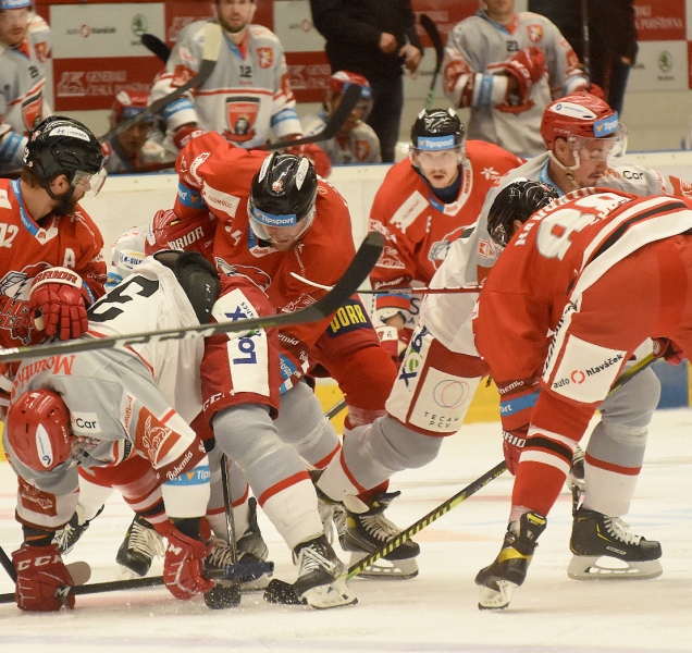 Hokejisté HC Olomouc prohráli v Hradci