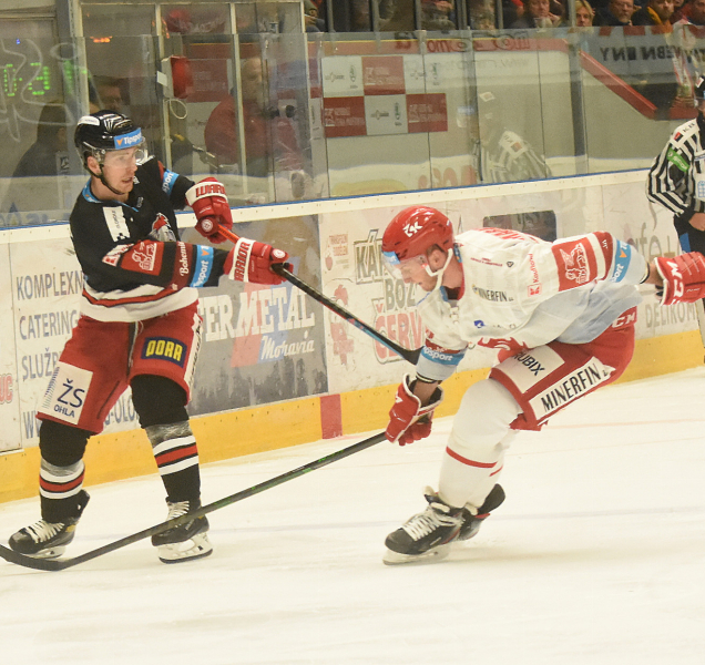 Hokejisté HC Olomouc ztratili zápas v poslední třetině