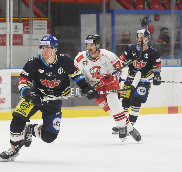 Hokejisté HC Olomouc prohráli ve Vítkovicích