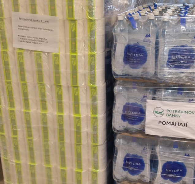 Darujte potraviny pro lidi zasažené povodněmi