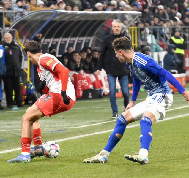 Fotbalisté SK Sigma sahali se Slavií po výhře