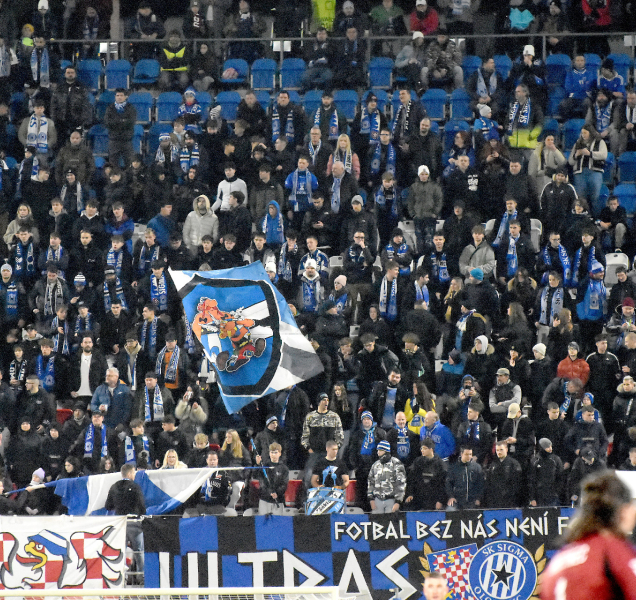 Fotbalisté SK Sigma prohráli těsně se Spartou
