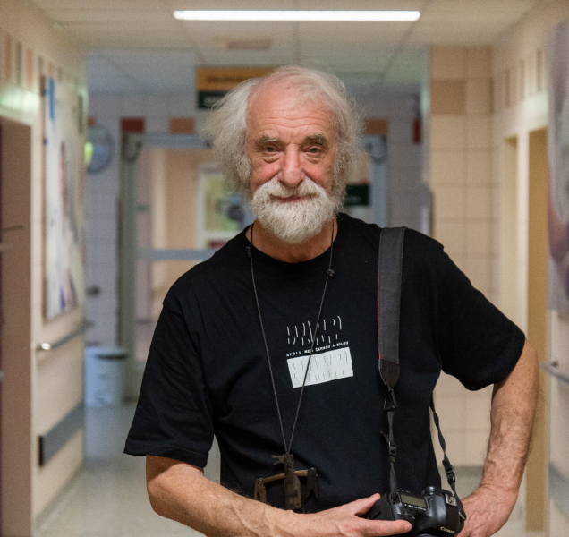 Jindřich Štreit fotografoval náročnou práci týmu zdravotníků