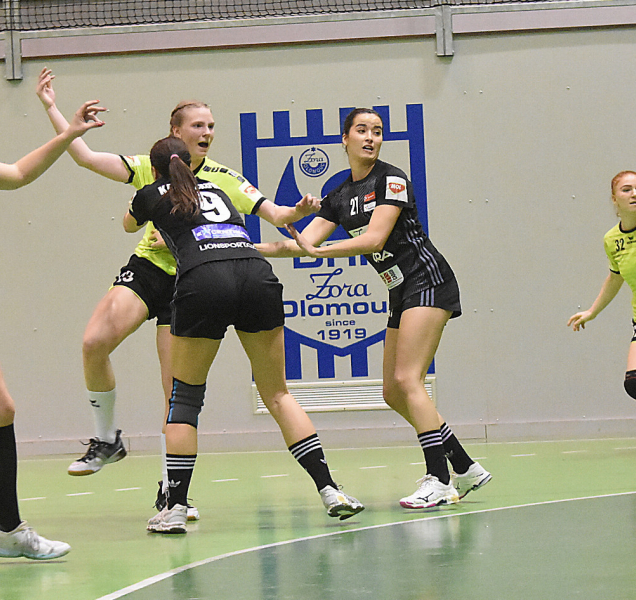 Házenkářky DHK Zora boj s Hodonínem zvládly