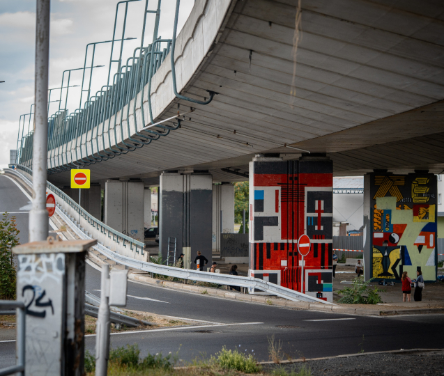 Malíři proměnili mostní pilíře či skatepark a oživili tržnici