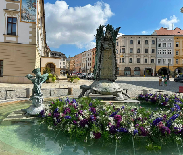 Arionova kašna opět rozkvetla