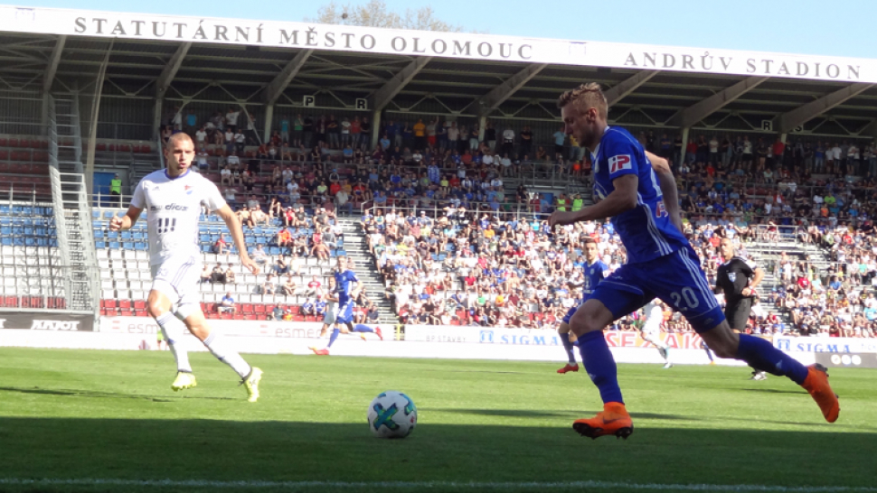 Sigma porazila Baník 1:0, dál drží v tabulce skvostné třetí místo