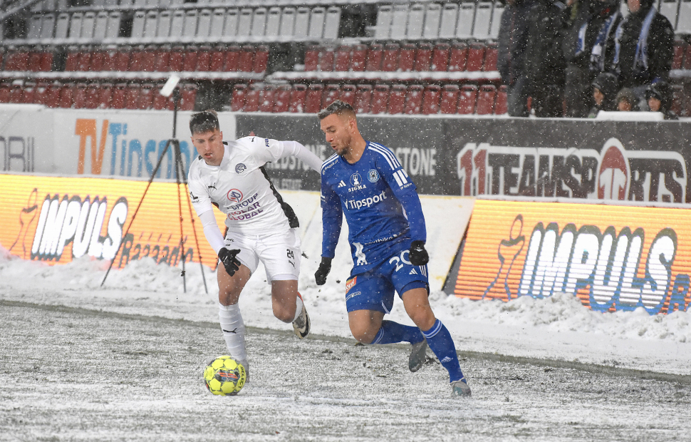 Fotbalisté SK Sigma Olomouc remizovali se Slováckem