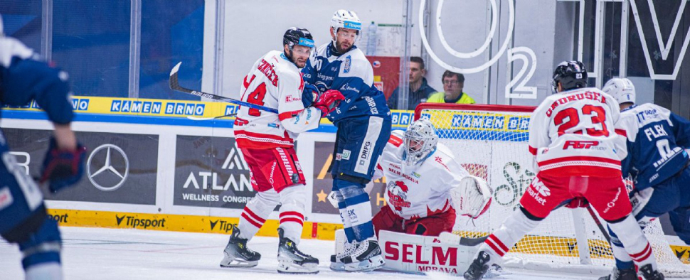 Hokejisté HC Olomouc obrali v Brně Kometu