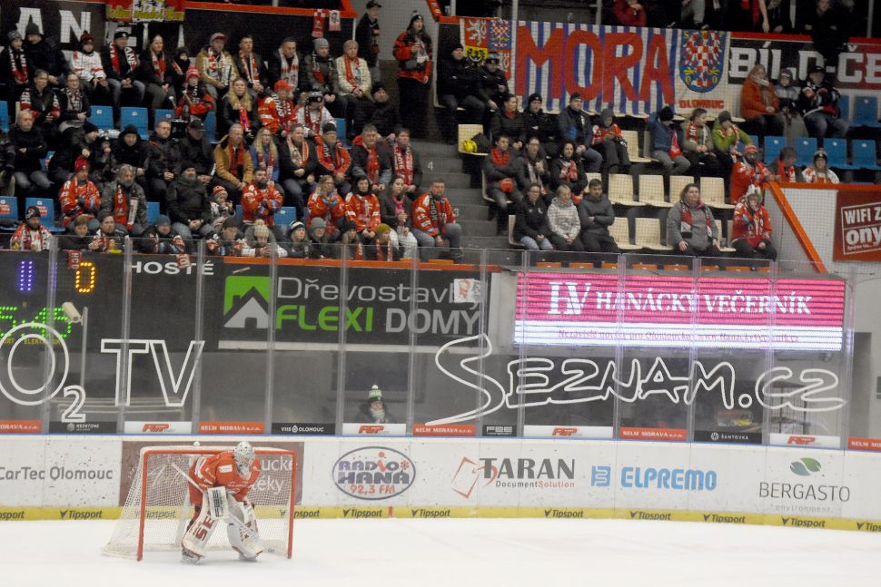 Hokejisté HC Olomouc doma s Boleslaví ztratili