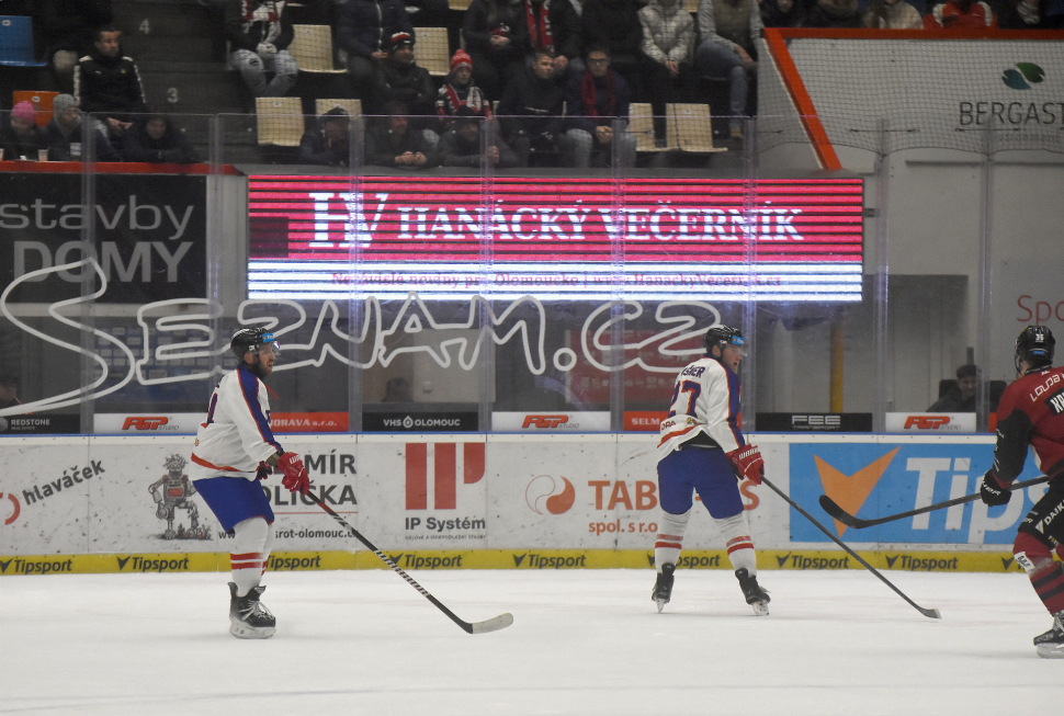 Hokejisté HC Olomouc prohráli se Spartou