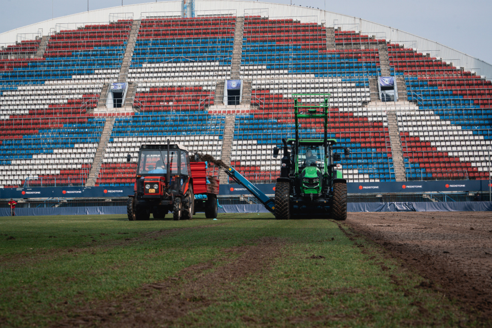 Sigma bude mít nový trávník, už na Konferenční ligu