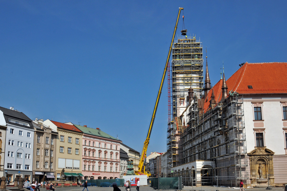 Rekonstrukce olomoucké radnice finišuje