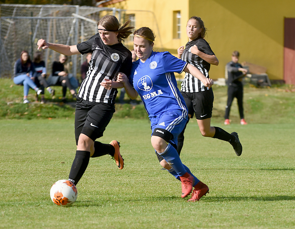 Fotbalistky SK Sigma remizovaly s Teplicemi